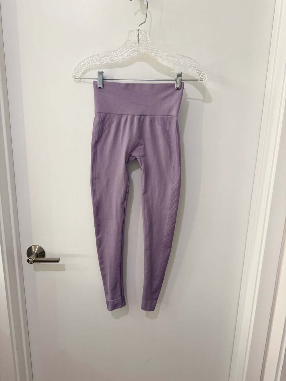 Set Active Sculptflex High-Rise Seamless Yoga Leggings in Lavender